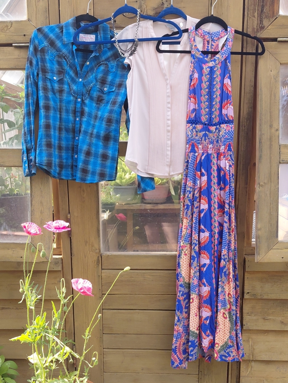 ☀️Boho Cowgirl - Plaid, Floral And Feather - Free Shipping